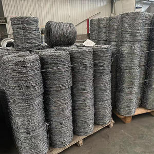 Filo spinato zincato 1.6mm filo di ferro per protezione 300m lunghezza miglior prezzo a YIWU o GUANGZHOU" - Product Image 4