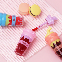Ensemble de maquillage en vrac pigmenté hydratant et imperméable à l'eau 24pcs de longue durée teinté mignon liquide labial lèvre plus dodue