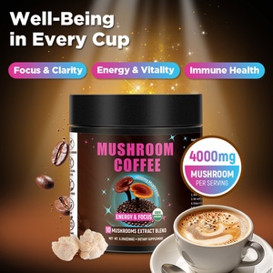 Café Orgánico Personalizado Chinaherbs para la Mente y el Cerebro, Café de Hongos de Marca Propia, Mezcla de Múltiples Hongos, Café Herbal - Product Image 1