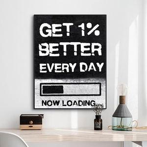 Affiche de motivation pour tous les jours, Inspiration murale, peinture à l'huile, décor de maison Vintage - Product Image 4