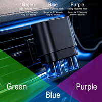 Diffuseur d'arômes pour voiture M88, désodorisant, 365 jours de longue durée, nano-atomisation, pulvérisation automatique, clip de ventilation, 6 ml, 4 flacons