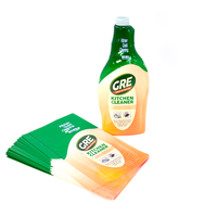 Bandes thermorétractables personnalisées en PVC pour bouteilles en plastique, bocaux en verre, étiquettes thermorétractables transparentes pour le cou des bouteilles