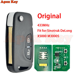 Llave Inteligente Plegable Original con Control Remoto de 433MHz para Autos Sinotruk DeLong X5000 M3000S - Product Image 1