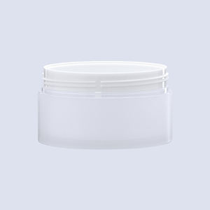 Frascos de crema cosmética con tapa y cuchara 80g 100g Embalaje de doble pared Tarro cosmético de boca ancha personalizado - Product Image 6