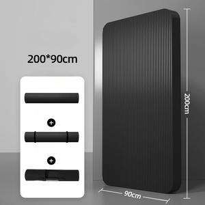 Tapis de yoga épaissi absorbant les chocs, vente en gros, tapis antidérapant pour hommes, pour débutants - Product Image 1