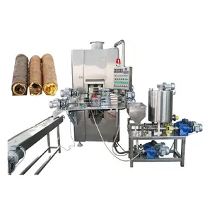 Fast production speed Simple Scaling Complete Line For Wafer Roll Wafer Roll Full Line Complete Set Of Wafer Roll Making Machine