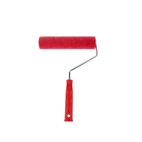 Rouleau à peinture en laine de 9 pouces pour la peinture murale à domicile avec perche télescopique réglable interchangeable