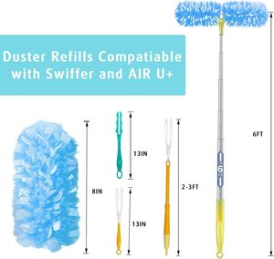 2024 Khăn lau bụi refill cho swifferr Khăn lau bụi, 30 đếm nặng Khăn lau bụi Refills, đa bề mặt 360 Khăn lau bụi - Product Image 4