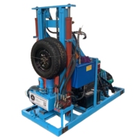 Foreuse hydraulique portable pour le forage de petits puits d'eau
