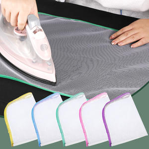 Tapis de <span class=keywords><strong>protection</strong></span> thermique pour repassage, 2 tailles, en tissu maillé, isolation anti-chauffe pour planche à <span class=keywords><strong>repasser</strong></span> domestique - Product Image 1