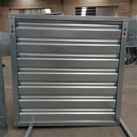 Ventilateur d'extraction électrique de 50 pouces en acier inoxydable à roulement à billes pour élevages avicoles, personnalisation OEM/ODM pour poulaillers et serres