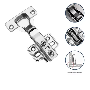 Bisagra Hidráulica <span class=keywords><strong>de</strong></span> Cierre Suave, Bisagra <span class=keywords><strong>de</strong></span> Acero Laminado en Frío <span class=keywords><strong>de</strong></span> 0.8 mm <span class=keywords><strong>de</strong></span> Grosor con Copa <span class=keywords><strong>de</strong></span> 35 mm <span class=keywords><strong>de</strong></span> Diámetro para Gabinetes <span class=keywords><strong>de</strong></span> Cocina y Gimnasio - Product Image 3