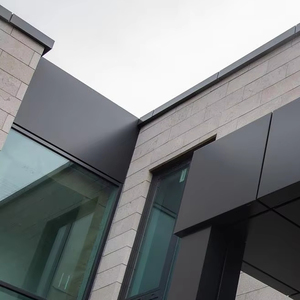 4mm alucobond đen bên ngoài mặt tiền 5*12 ft nhôm Composite Panels Chất lượng cao pvdf/feve ACM Bảng điều khiển - Product Image 4