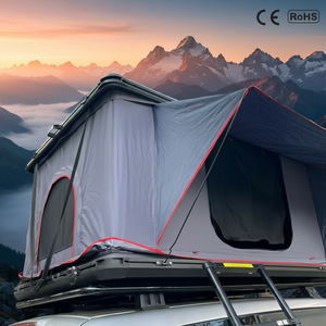 Carpa de Techo de 2.3m de Fácil Apertura, Venta Directa de Fábrica, con Elevación Hidráulica Universal para Camioneta Ford Ranger - Product Image 1