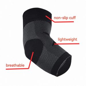 Brace de manga de tenis y golf para <span class=keywords><strong>dolor</strong></span> de codo, soporte de compresión para epicondilitis lateral medial, tendinitis, alivio General del <span class=keywords><strong>antebrazo</strong></span> - Product Image 3