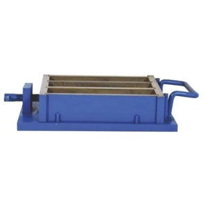 Moule à prisme de laboratoire civil personnalisable OEM, livraison gratuite, trois compartiments, 40,1x40x160MM, en acier doux, modèle SS1134, fournitures scientifiques - Product Image 1