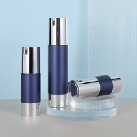 Processus de galvanoplastie Bouteille en plastique 15ml 30ml 50ml Multi Specification Airless Cosmetic Container Skin Care Pump Bottle