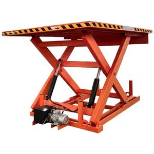 Plateforme élévatrice à ciseaux hydraulique robuste certifiée CE pour entrepôts et espaces de travail, tables élévatrices - Product Image 4