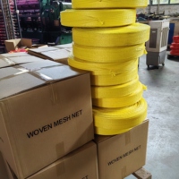 Op maat gemaakte kleur en maat aardappelgroenten fruit citroenen uien aardappel voedselveilige verpakking HDPE buisvormig gebreid netrol Aining merk