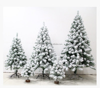 1-3M Arbre de Noël BLANC de haute qualité Fournitures de décoration de Noël Arbre de neige Caractéristiques personnalisées Écologique