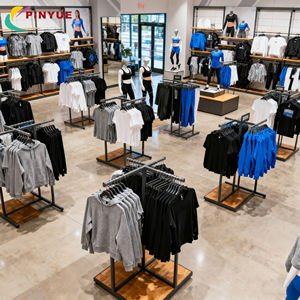 Muebles de Exhibición para Tiendas de Ropa Deportiva Personalizados, <span class=keywords><strong>Camisetas</strong></span> de Béisbol, Gorras, Muebles para Tiendas de Ropa Deportiva - Product Image 4