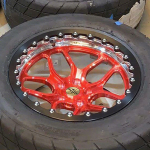 Nouvelles jantes en alliage d'aluminium forgé XJ personnalisées pour la course de dragster, compatibles M2/M3/M4/M5, 812 <span class=keywords><strong>Superfast</strong></span>, F8 Roma 12 Cylindres, pour 918 Taycan GT 5x120 - Product Image 4