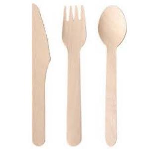 Ensemble de couverts de luxe légers et écologiques, ustensiles de cuisine classiques en bois naturel pour la maison, les restaurants, les mariages, les hôtels - Product Image 1