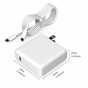 Adaptateur d'alimentation pour ordinateur portable USB-C Type-C <span class=keywords><strong>96W</strong></span> pour <span class=keywords><strong>Apple</strong></span> MacBook Air Pro avec fonction OTP QC3.0 intelligente - Product Image 6