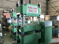 Nouvelle machine de fabrication de plaques en mélamine monocolores PANLONG 500 tonnes, ligne de presse hydraulique automatique pour vaisselle, technologie avancée de Taïwan