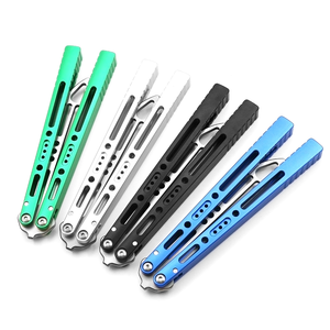 Outdoor Games Balisong <strong>Knife</strong> <strong>Butterfly</strong> <strong>Trainer</strong> <strong>Knife</strong> CS-Go Training <strong>Knives</strong> Perfect Outdoor Tools Without Cutting Edge - Product Image 2