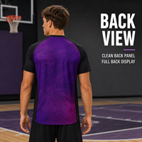 Camiseta Deportiva Personalizada para Hombre, de Secado Rápido, con Estampado de Mapa, Manga Corta, para Entrenamiento de Baloncesto, Ejercicios Diarios de Equipo