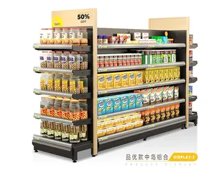 2022 Nieuwe Ontwerp Supermarkt Apparatuur Winkel Winkelinrichting Display Planken Voor Retail
