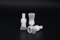 POM botton 3/8 "POM/EPDM femelle en plastique raccord rapide tuyau barbillon déconnexion connecteur hydraulique BPD 1606 EHB (G)