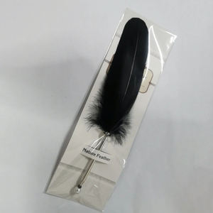 طقم قلم حروف كلاسيكي مع صخور معدنية أو هدية عيد ميلاد رأس كروية من الريش - Product Image 5