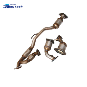 Colector de escape de acero inoxidable 304 para Infiniti QX60 JX35 y Nissan Pathfinder 3.5L V6 VQ35DE, doblado con mandril, de fijación directa. - Product Image 1