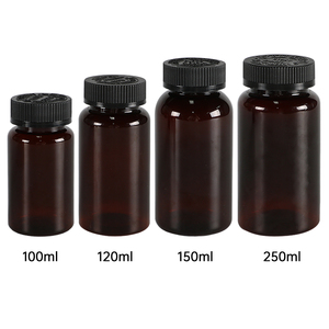 Toutes sortes de bouteilles de qualité alimentaire 100ml/120ml/150ml/200ml Pet Big Capsules Pharmaceutical Pill Bottle Plastic Vitamin Bottle - Product Image 2