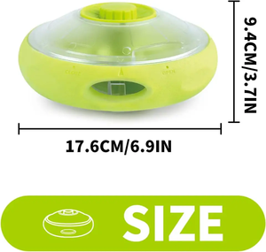 Vendita calda giocattoli interattivi per <span class=keywords><strong>Pet</strong></span> Puzzle per cani palla palla cibo per cani Dispenser Ufo trattare Dispenser per alimentazione lenta - Product Image 3