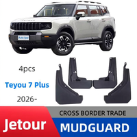 Garde-boue pour Jetour Freedom X70 Plus, protection contre les éclaboussures de roue
