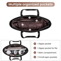 LOVEVOOK Nouveautés Sacs à main Designer Ladies Tote Bag Fashion Design Luxury Purse and Handbags 2024 4pc handbag set for women