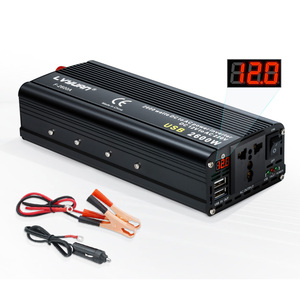 <span class=keywords><strong>Lvyuan</strong></span> 2600W 12 Volts DC 110 Volts AC nominale 1000W 1200W 2000W Inverseur de puissance Onduleur à onde sinusoïdale modifiée - Product Image 1