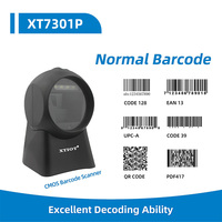 Escáner de Códigos de Barras 2D de Alta Velocidad XT7301P, Lector de Códigos de Barras HID USB