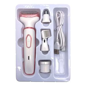 Nouvel épilateur électrique rotatif 4 en 1 pour femmes, rasoir bikini, tondeuse, rasoir USB pour usage domestique, <span class=keywords><strong>intime</strong></span> - Product Image 5
