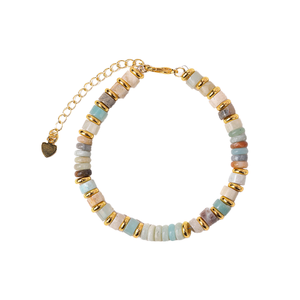 Femmes transfrontalier nouveau Style été fée plage Style réglable pour Bracelet frais Girly Style géométrique roue en acier inoxydable - Product Image 1