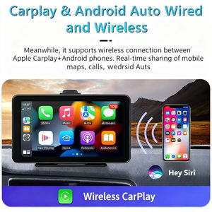 Écran tactile GPS portable de 7 pouces, Carplay, Android Auto, navigation multimédia automobile, lecteur vidéo, caméra de recul - Product Image 3