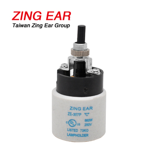 Zingear các nhà sản xuất cho Ze-307p giữ đèn chuyển đổi ánh sáng đèn xoay 2 nửa Sứ Giữ đèn chuyển đổi - Product Image 4