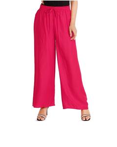 Pantalon Palazzo Formel Léger en Soie/Coton pour Femme, Coupe Ample et Respirante, Plissé sur le Devant, Jambes Larges Personnalisables, Idéal pour le Travail et les Occasions Élégantes - Product Image 2