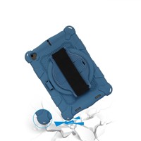 Étui pour iPad 2021 avec support pour stylet, étui en silicone pour Mini 1/2/3/4/5 (7,9 pouces), housse de tablette rotative, moule privé