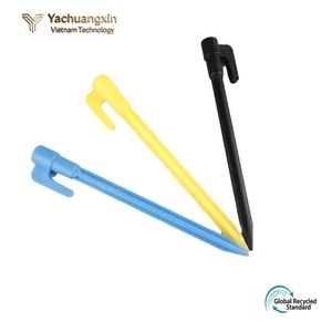 Piquets de tente en plastique PP ultra-légers de 14,6 cm pour l'extérieur, résistants, de qualité industrielle, diamètre 5,2 mm - Product Image 5