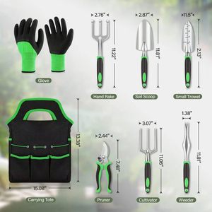 Juego de Herramientas de Jardinería de Aleación, Rastrillo, Pala <span class=keywords><strong>para</strong></span> Arreglos Florales, Herramientas <span class=keywords><strong>para</strong></span> Plantar Flores - Product Image 4