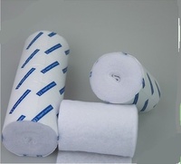 Rembourrage orthopédique pour plâtre, Bande de plâtre orthopédique en polyester, en coton ou en polyester, 10cmx2.7m